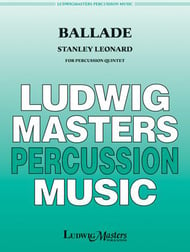 Ballade Percussion Quintet cover Thumbnail